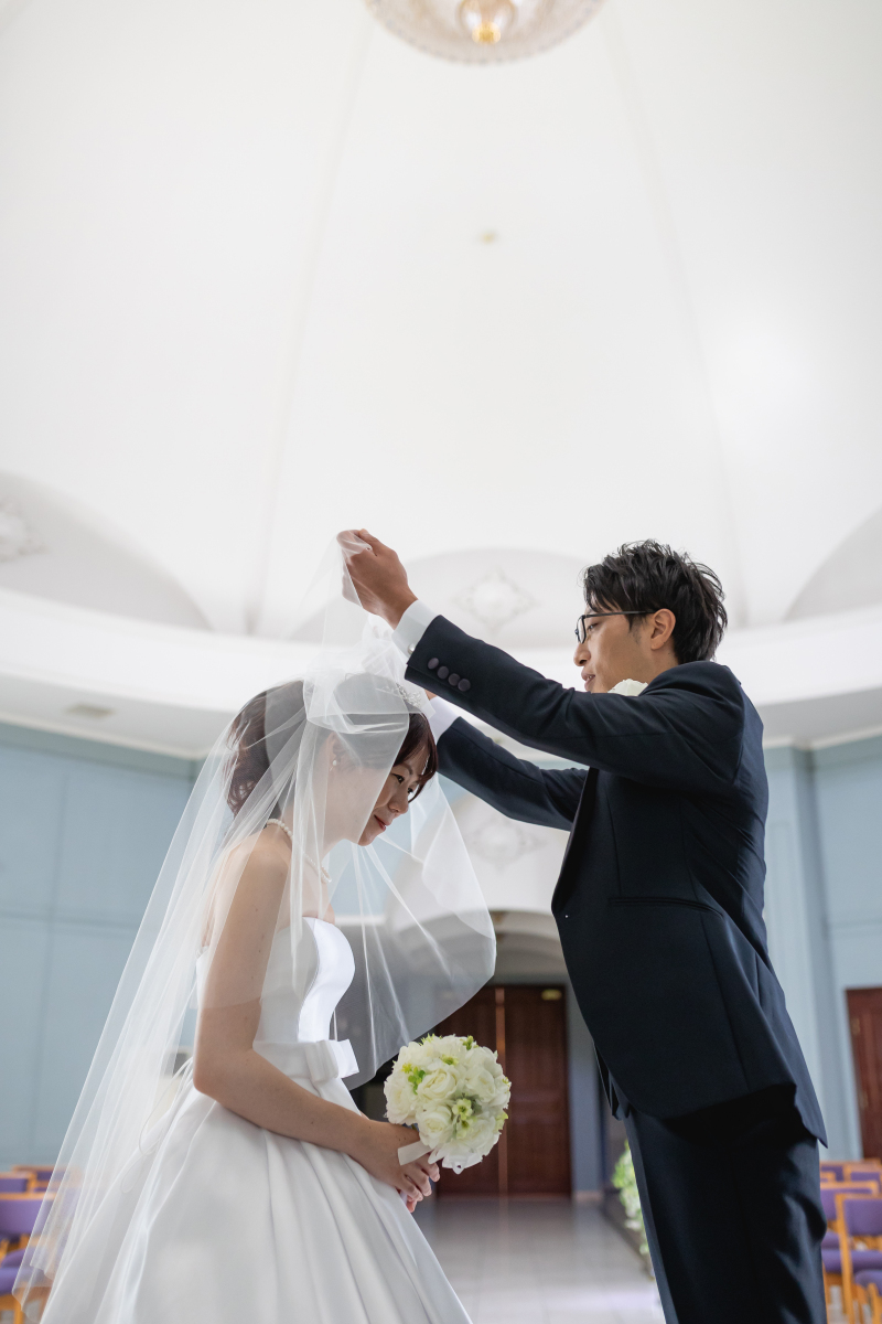 ベールアップシーン