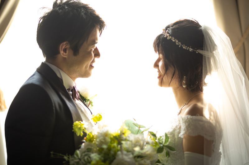 ウエディングドレスでのフォトレポート９