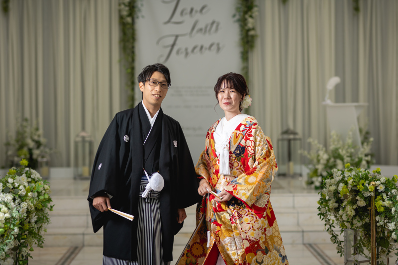 和装チャペル撮影