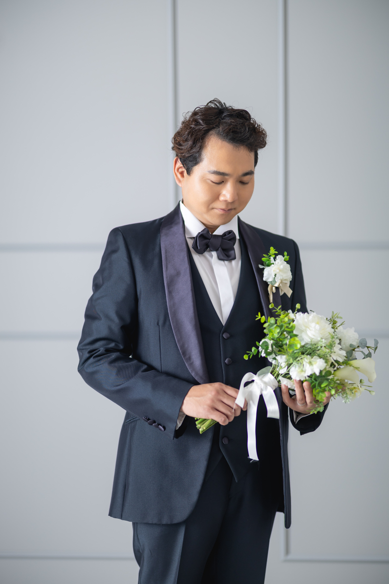 新郎様のソロカット