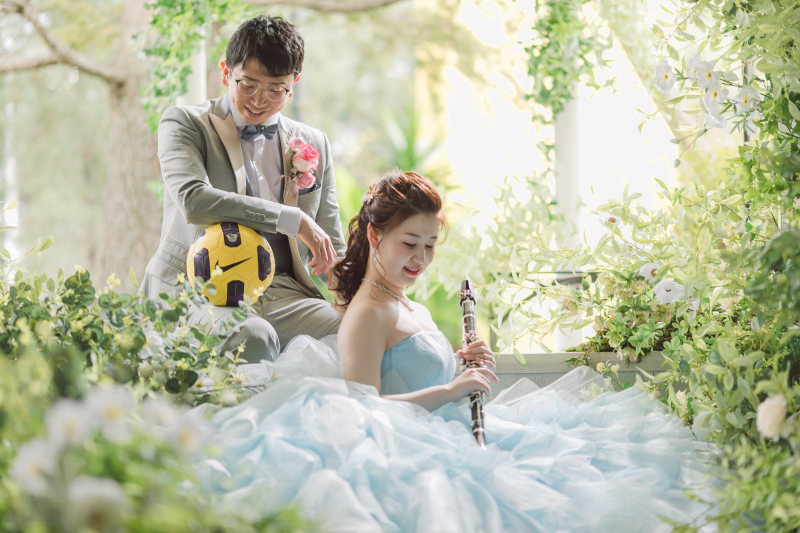 3着楽しいウエディングフォト１