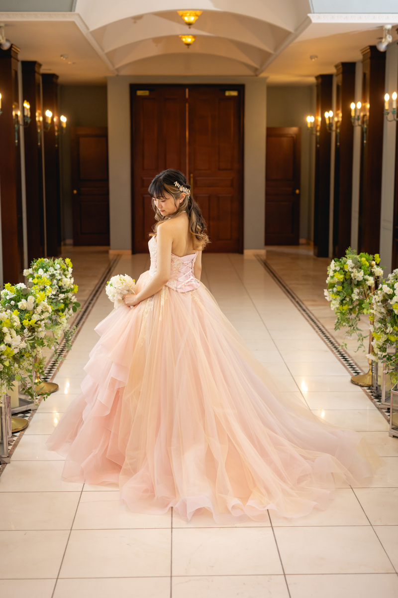 花嫁のディテールショット