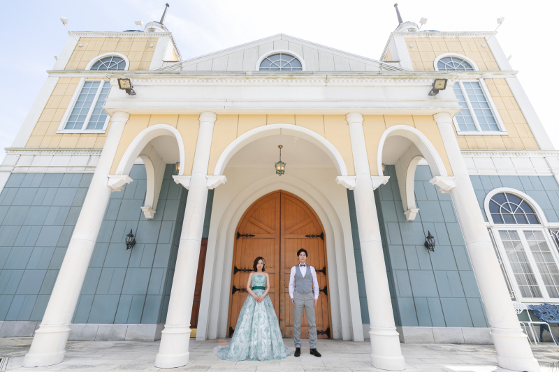 チャペルの外観と