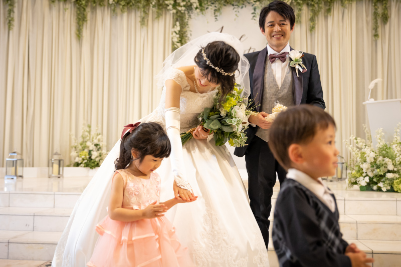 ウエディングドレスでのフォトレポート６