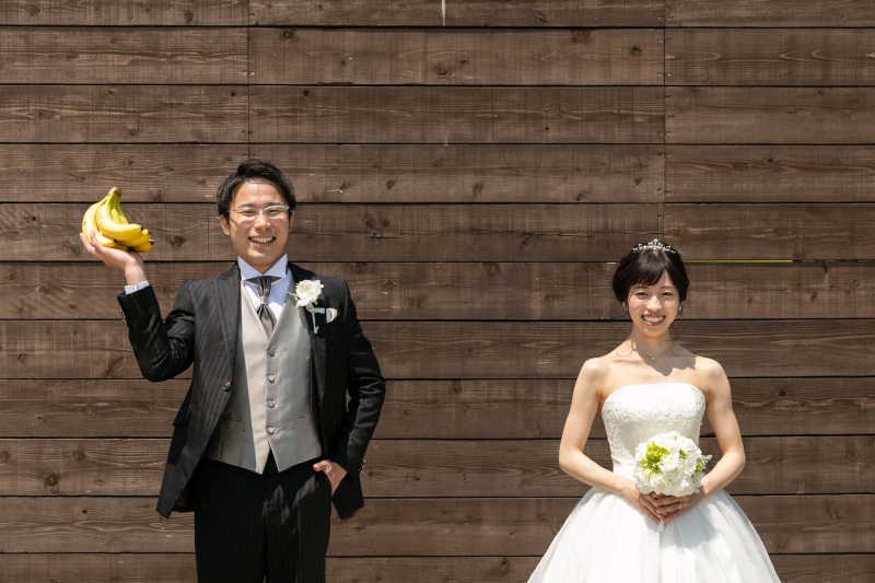 お持込みのバナナを使って