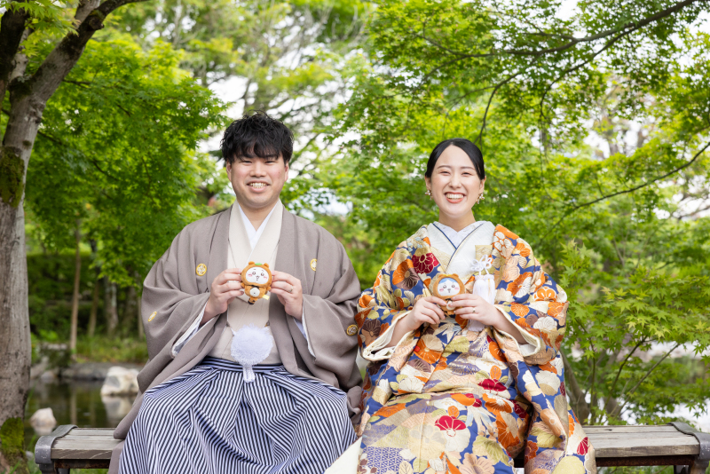 撮影アイテムは”ちいかわ”と”ハチワレ”