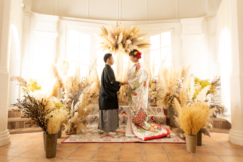 カラードレスの次は和装で