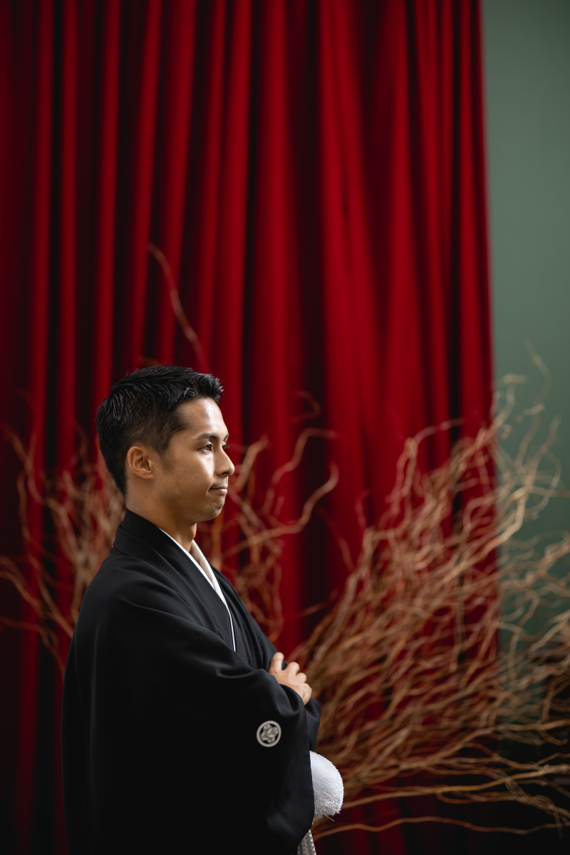 新郎様ソロショット