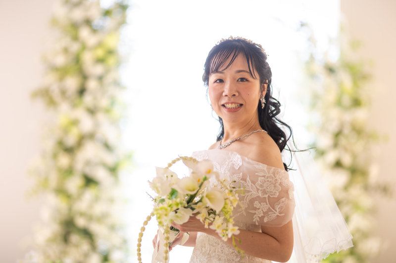 新婦様ソロショット