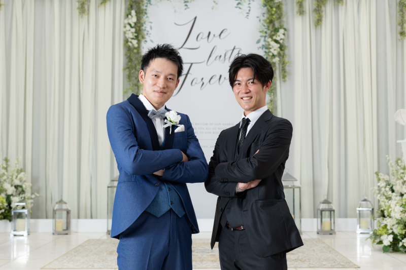 新郎様とゲスト