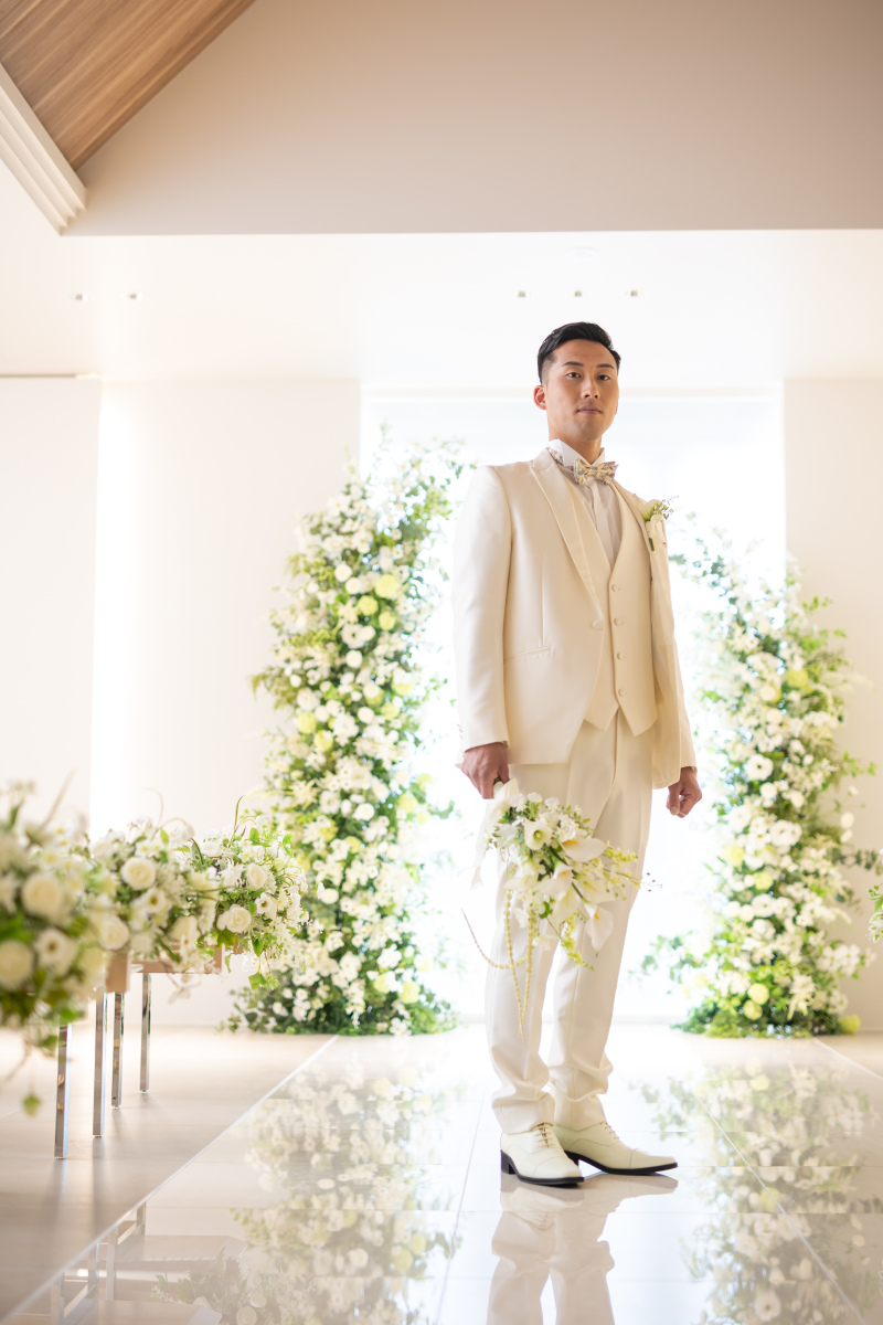 新郎様ソロショット