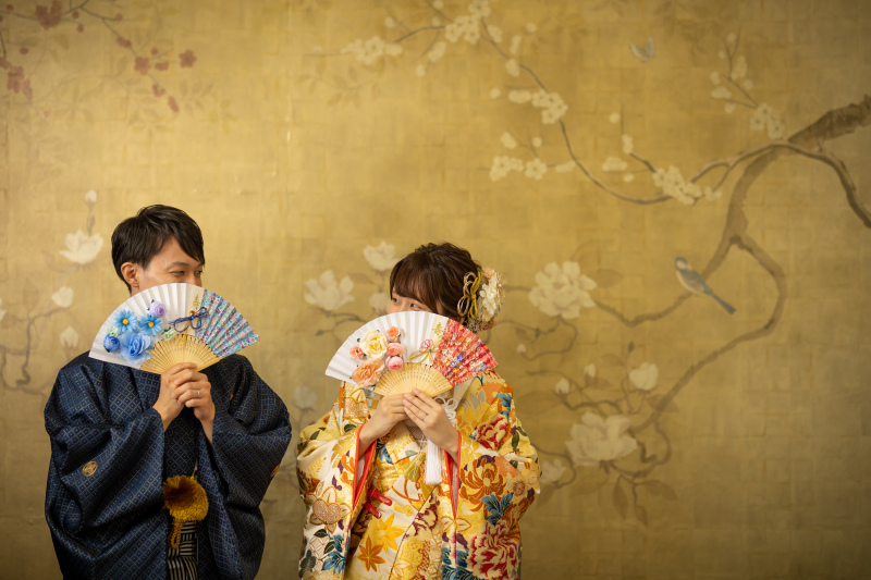 スタジオで手作りアイテムを使ってのご撮影