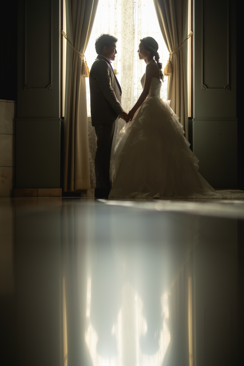 照明が描くシルエット