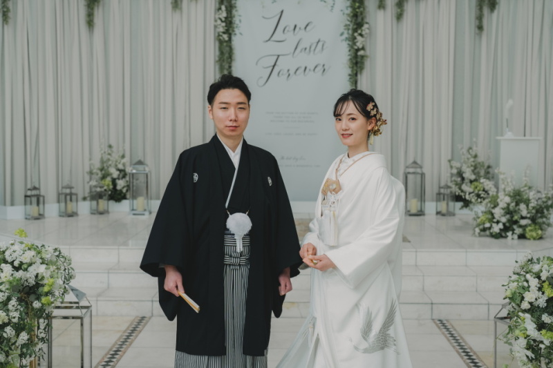 和装姿で撮影!!