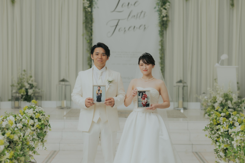 お持込アイテムは幼い頃のお写真