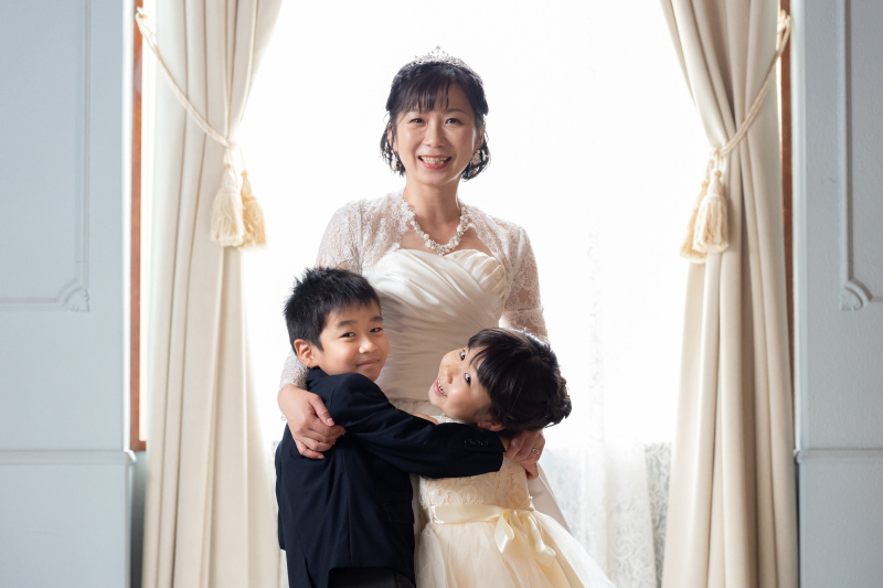 お子様おふたりと