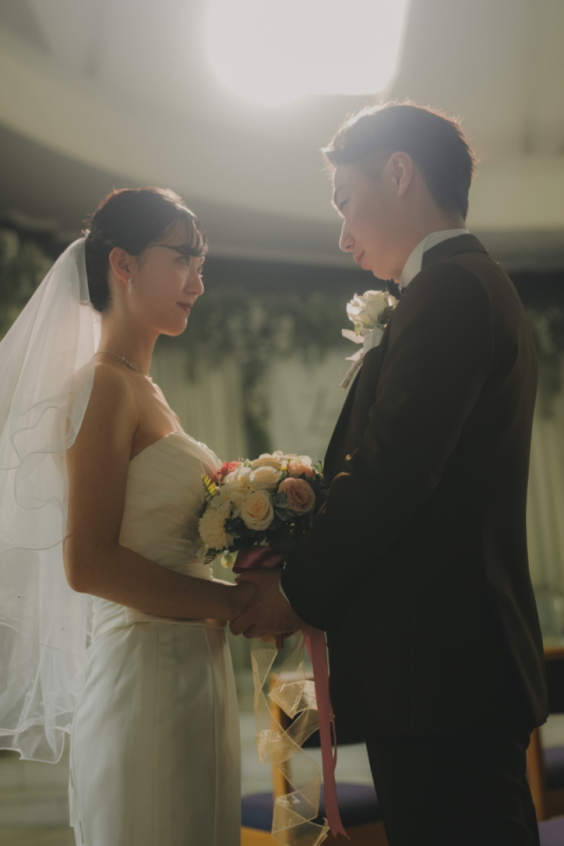 手つなぎショット