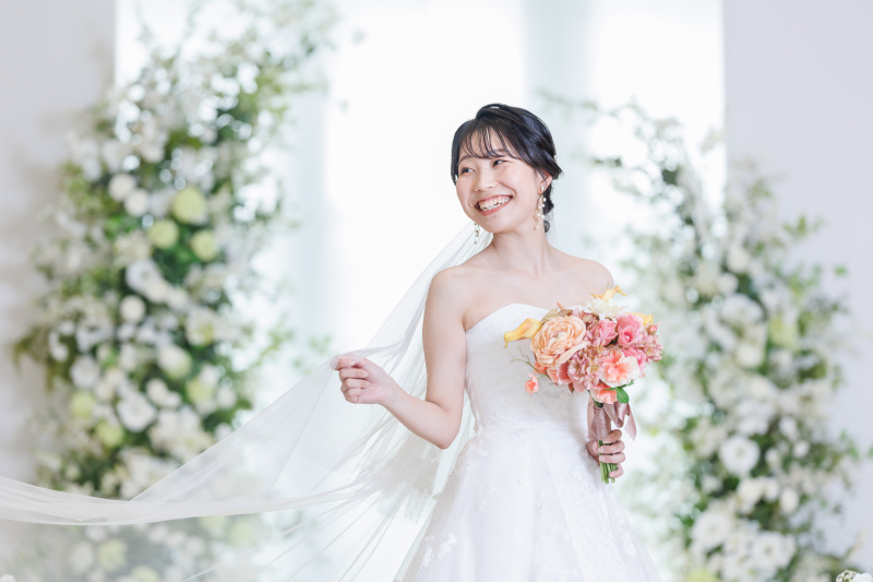 新婦様のソロショット