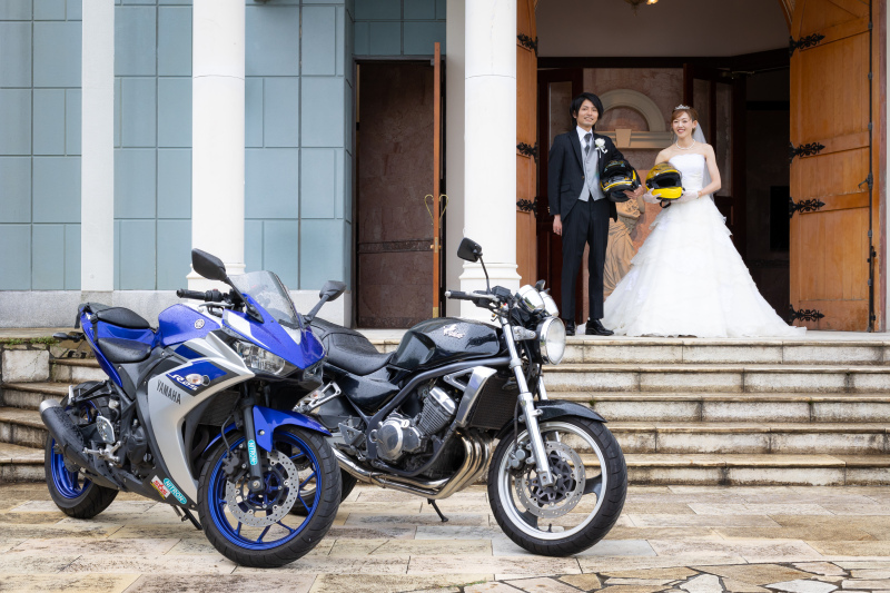 おふたりの愛車と一緒に