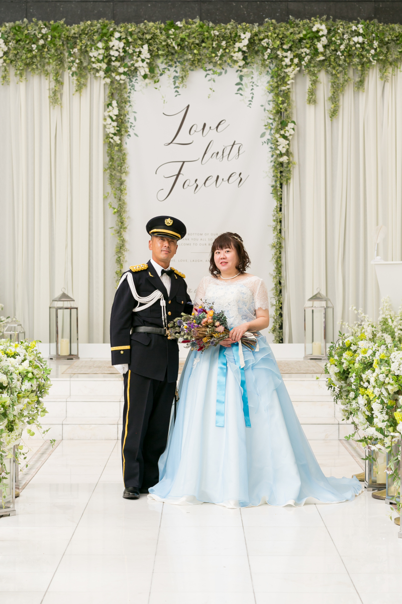 チャペルでの後撮り撮影