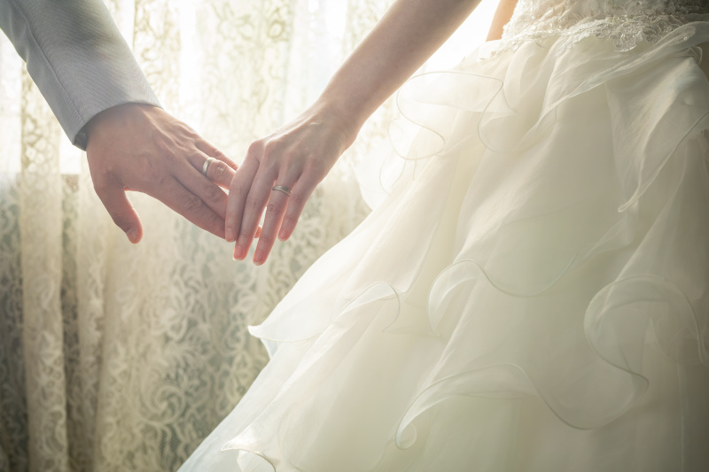 静寂に包まれた誓い