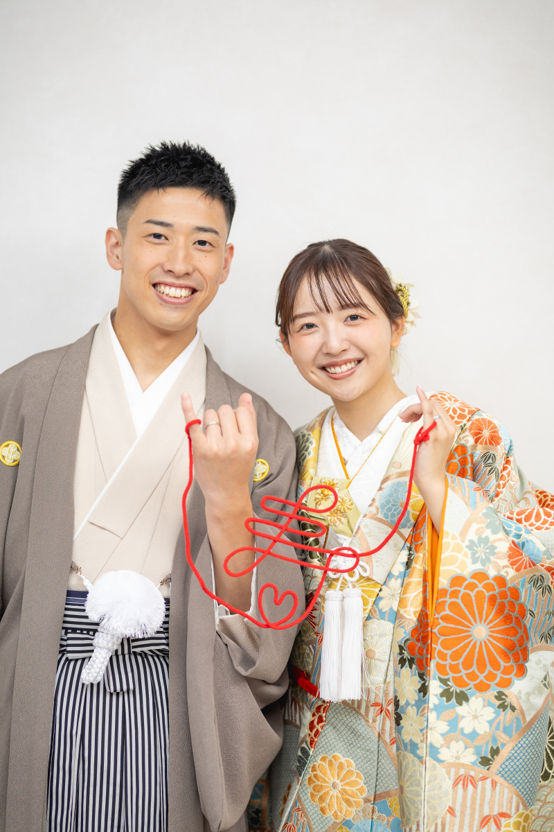 赤い糸で繋がった寿♡