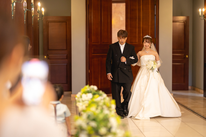 ご家族とご入場