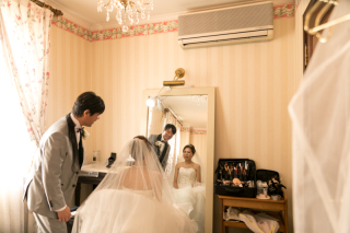 チャペル挙式とガーデン撮影♪