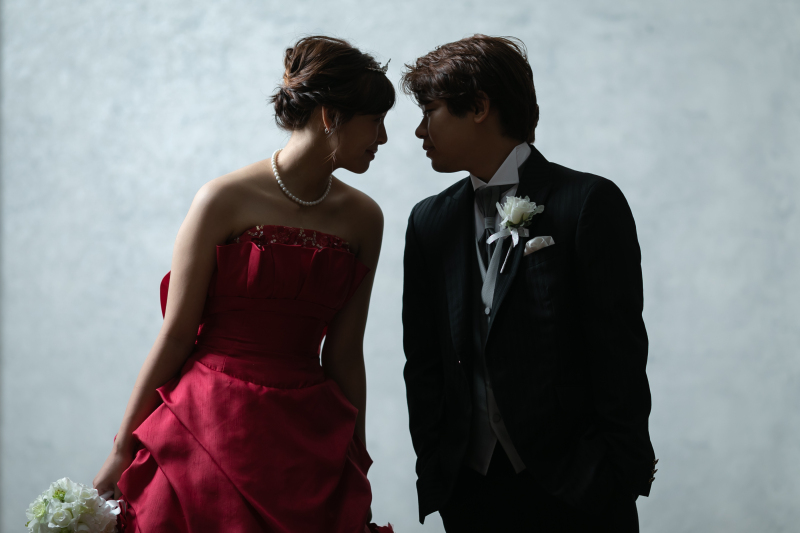 シルエットを変えて