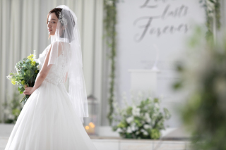 大聖堂チャペルでの、写真で残す結婚式