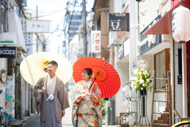 路地裏お散歩ショット