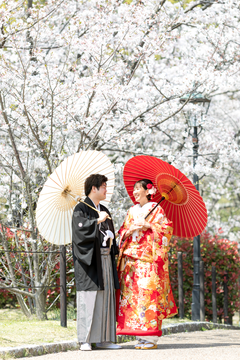 春の二ノ丸庭園ロケフォト