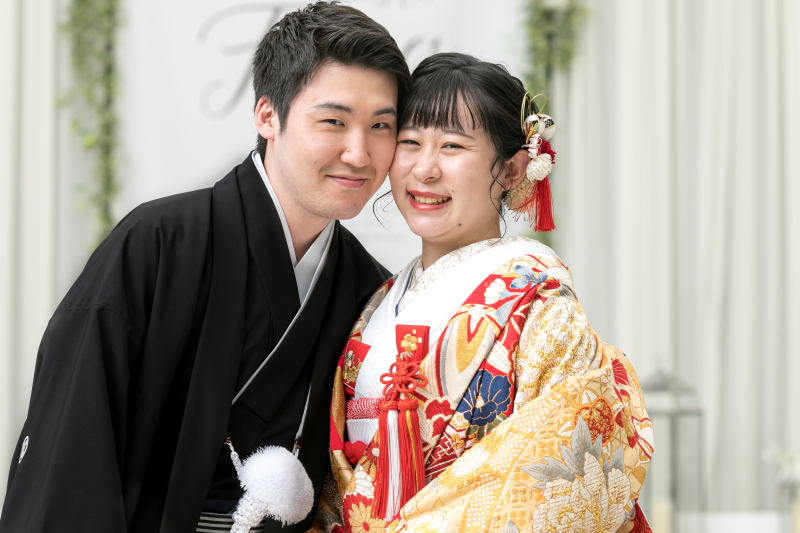 お顔を寄せ合って