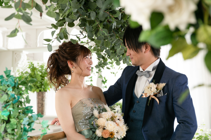 カラードレスチェンジ