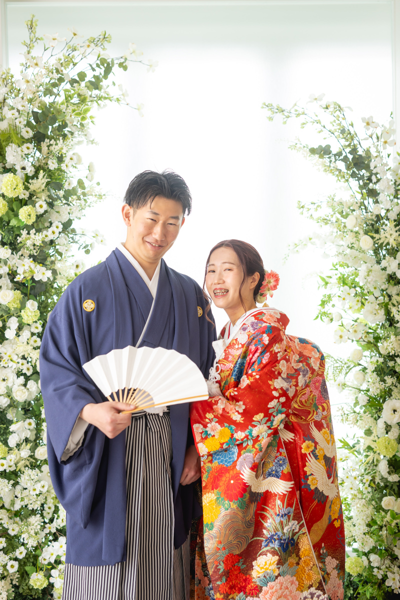 寄り添うお二人