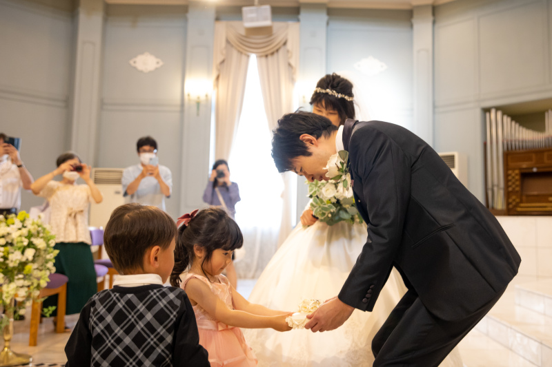 ウエディングドレスでのフォトレポート５