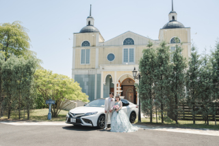 小さな結婚式　松山店_チャペル外観＆ガーデン
