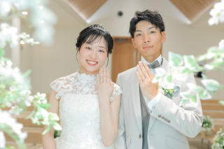 小さな結婚式 松山店_チャペル 洋装/ウエディングドレス