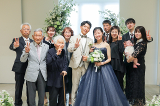 小さな結婚式　松山店_チャペル　洋装/カラードレス