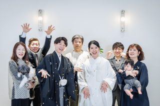 小さな結婚式　松山店_ファミリーフォト