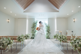 小さな結婚式 松山店_チャペル 洋装/ウエディングドレス
