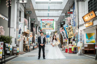 小さな結婚式　松山店_洋装ロケーション
