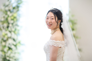 小さな結婚式 松山店_チャペル 洋装/ウエディングドレス