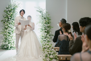 小さな結婚式　松山店_チャペルセレモニーフォト