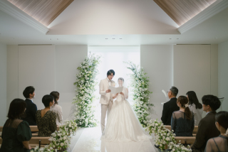 小さな結婚式　松山店_チャペルセレモニーフォト