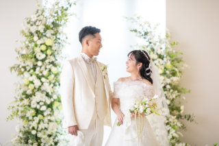 小さな結婚式　松山店_チャペル　洋装/ウエディングドレス