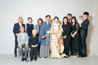 小さな結婚式　松山店_ファミリーフォト