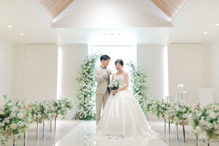 小さな結婚式 松山店_チャペル 洋装/ウエディングドレス