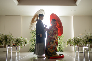 小さな結婚式　松山店_チャペル　和装