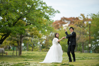 小さな結婚式　松山店_洋装ロケーション